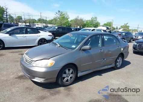 2003 Toyota Corolla S z USA, uszkodzony, nr VIN 2T1BR32E53C145862